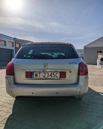 Peugeot 407 cena 4900 przebieg: 285000, rok produkcji 2005 z Warszawa małe 277